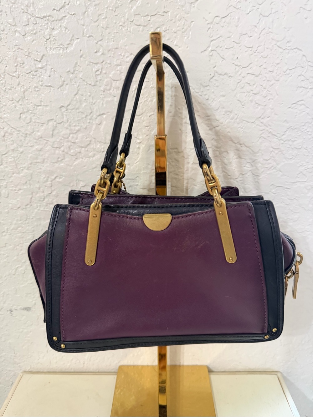 Coach Mini Dreamer 21
ColorBlock Leather Satchel - Picture 2 of 11